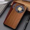 For Honor Magic 8 7 6 5 Lite Pro Case Capa Funda New Fashion Wooden Pattern Pu Leather Cover for Magic8 Lite Case Coque