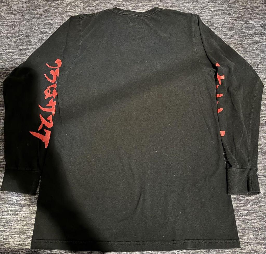 [USED] Naruto Uchiha Sasuke Anime T-Shirt, Long Sleeve, Medium, Vintage