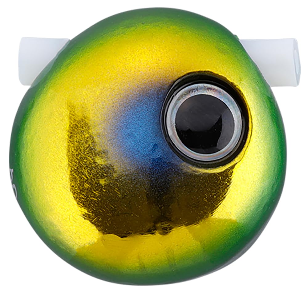 JACKALL Binbin Ball Slide Head 80g Green Gold Lead-type