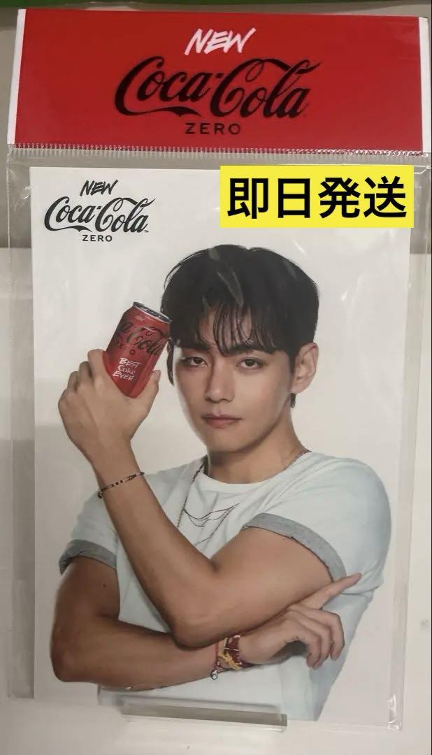 

[Б/У] Фотооткрытки Coca-Cola x BTS V Тэ (4 шт)