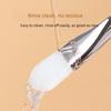 Double Head Silicone Facial Mask Brush Daub Type Beauty Tool Face Cleaning Brush Dual-Use with Digging Spoon