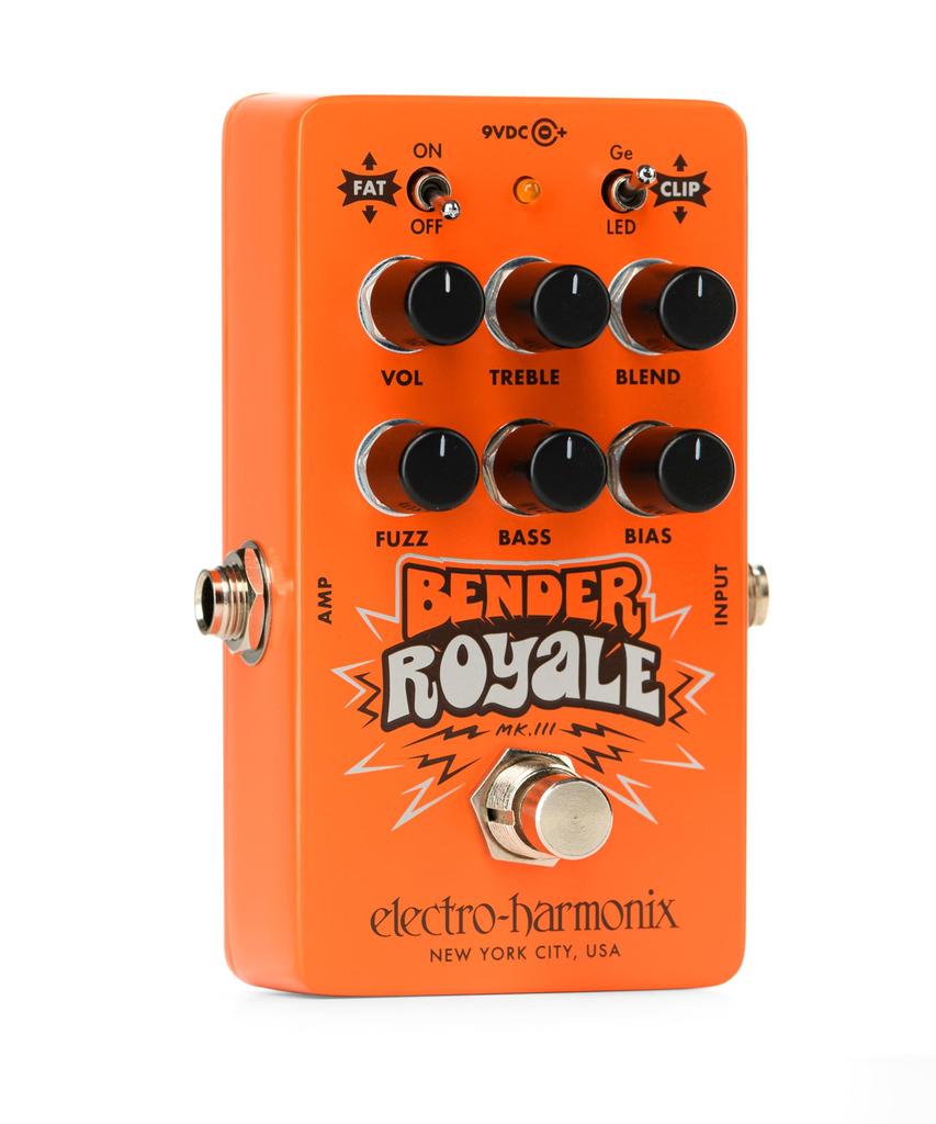 BENDER ROYAL ORANGE Limited Edition Germanium Fuzz Effects Pedal ELECTRO-HARMONIX