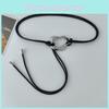 Minimalist Leather Black Dress Belt Alloy Buckle Fine Width Looks Casual