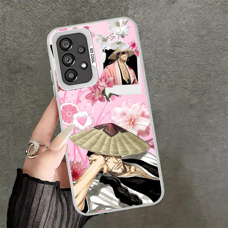 Bleach Kyoraku Shunsui Shockproof Phone Case for Samsung A17 A16 A15 A14 A37 A57 A36 A56 A26 A35 A55 A25 A34 A54 A24 A13 A23 A33