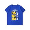 Potdemiel  New Summer Style Pure Cotton Childrens TShirts Pikachu Print Unisex Size Comfortable and Breathable