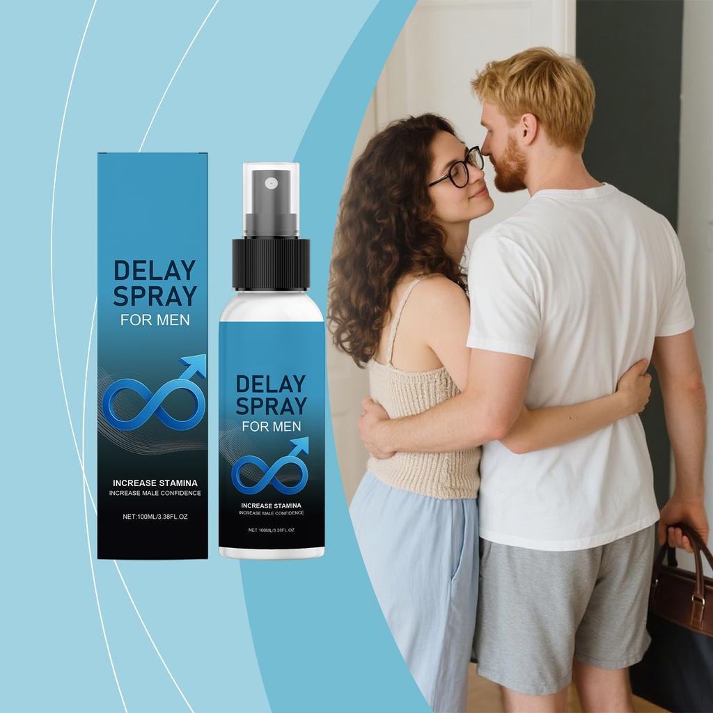 Men's Advanced Delay Spray: The Delay Spray Is More Long-lasting And Effective. High Concentration And Strong Effect,100ML