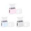 4x Makeup Spray Bottle 50ml Reusable Travel Size Pump Lotion Sprayer for Cosmetics Lotion Toiletries Travel Airplane Body Wash