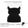 Hat Beanie Cap Style Street Urban Style Street Style Hop Hip Hat Warm Winter Beanies Horn Bull Neutral Gender Women  Men For Caps For Women Men