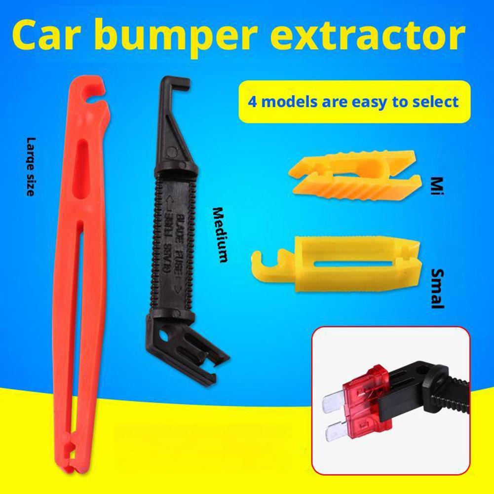 4Pcs Automobile Fuse Clip Car Fuse Extractor Fuse Remover Auto Fuse Plier for Car Fuse Holder Fuse Box Disassembly Tool Fuse Holders1