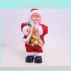 Christmas Santa Claus Toy With Music Playing Guitar Saxophone For Festive Decor