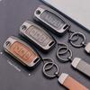 Keychain Holder for Ford Focus mk2 C Max S-MAX EcoSport Fusion Fiesta Mk7 Cowgar Mondeo 2 Mustang Zinc Alloy Car Key Case Cover