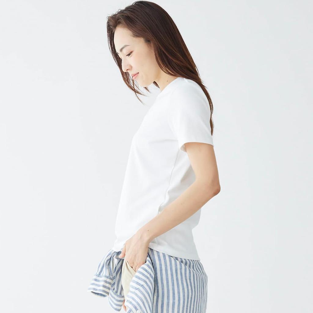 LL Bean Women's Pima Cotton T-Shirt, Short Sleeve, Crew Neck, US Fit, Regular, Size Small, Raven Blue, 1000003903