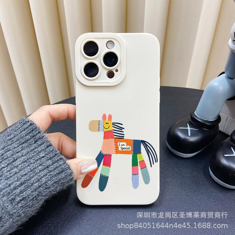 Color Pony for Apple 15 Mobile Phone Case Iphone12promax Set 14/13/11/XSMAX Pupil Eye 16