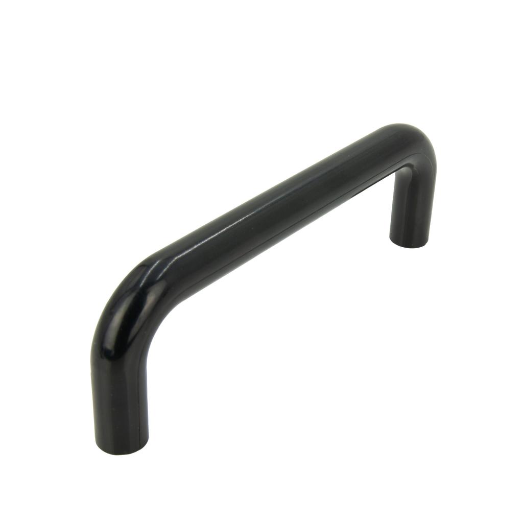 Furniture handle black 96 mm plastic handle