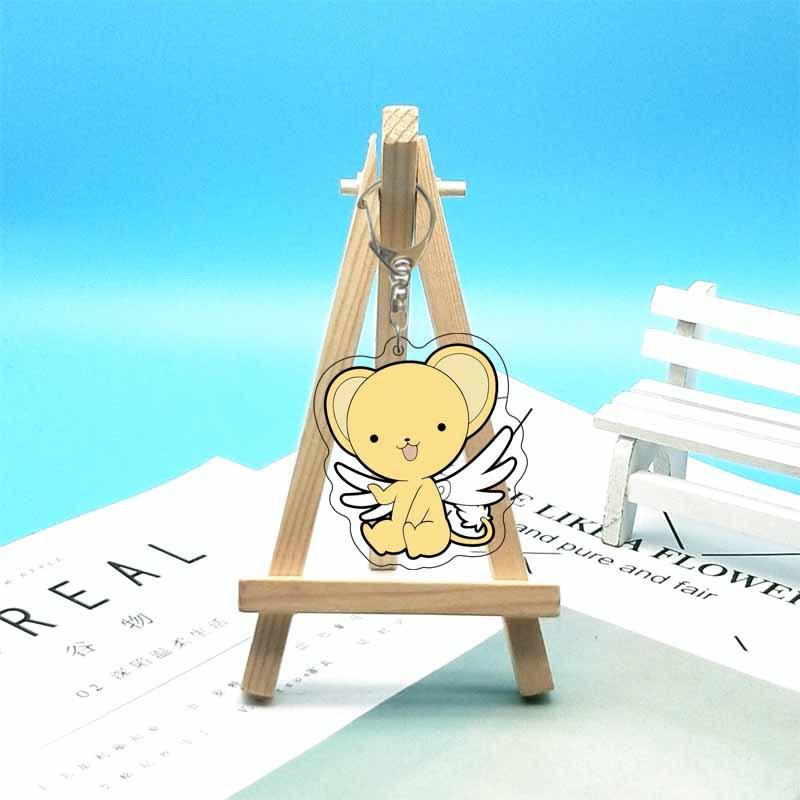 Cardcaptor Sakura Anime Acrylic Fun Keychain Animation Related Products Girls Gift Key Chain Bag Charm Souvenir Pendant Jewelry