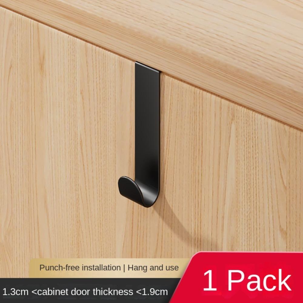 

Кухонный шкафчик Крючок для дверцы инструмента Многоцелевая стойка для кухонных принадлежностей Новый держатель для полотенец black