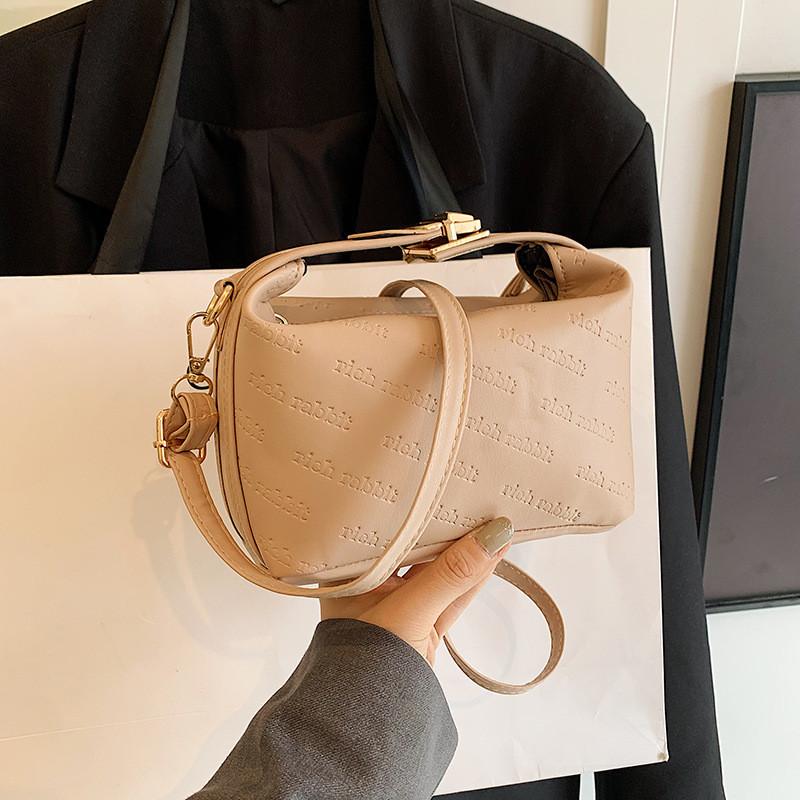 Shape Solid Pillow Color Singleshoulder Crossbody Bag Handbag Fashion Women