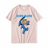 Drain Band 2025 NEW T-shirt Hip Hop Printing Tshirts Short Sleeve Male Punk T Shirt Gothic Streetwear High Quality 100% Cotton Tops