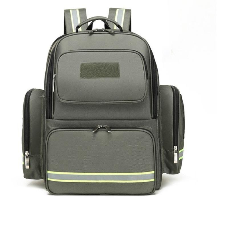 Emergency Rescue Backpack Large Capacity Epidemic Prevention Bag Flood Prevention Emergency Prevention Backpack зелёный