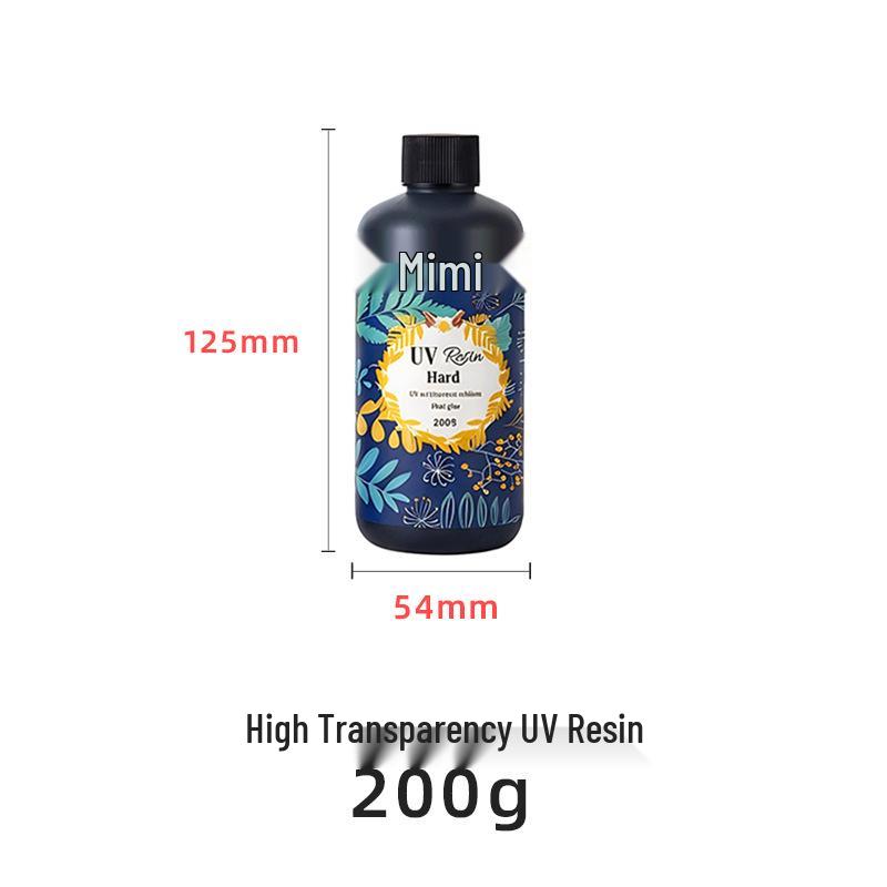 High Transparency Low Odor Quick-Dry UV Resin for DIY Shrink Plastic and Ultraviolet Curing Projects
