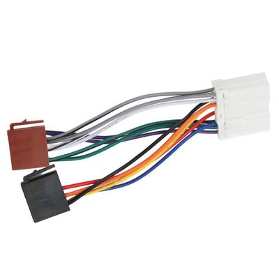 Radio ISO Wire Harness Plastic CD Player Adapter Replacement for Mitsubishi Lancer Pajero