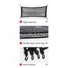 Auto Rear Trunk Stretchable Cargo Net Organizer Mesh Multiple Purpose Storage Luggage Net with Hook for Vehicles Pickup
