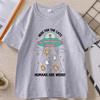 Funny Cat TShirt Here for The Cats HuUnisexs Are Weird Tshirt Vintage Cartoon Tee Alien UFO Cat Lover Graphic Unisex T Shirt