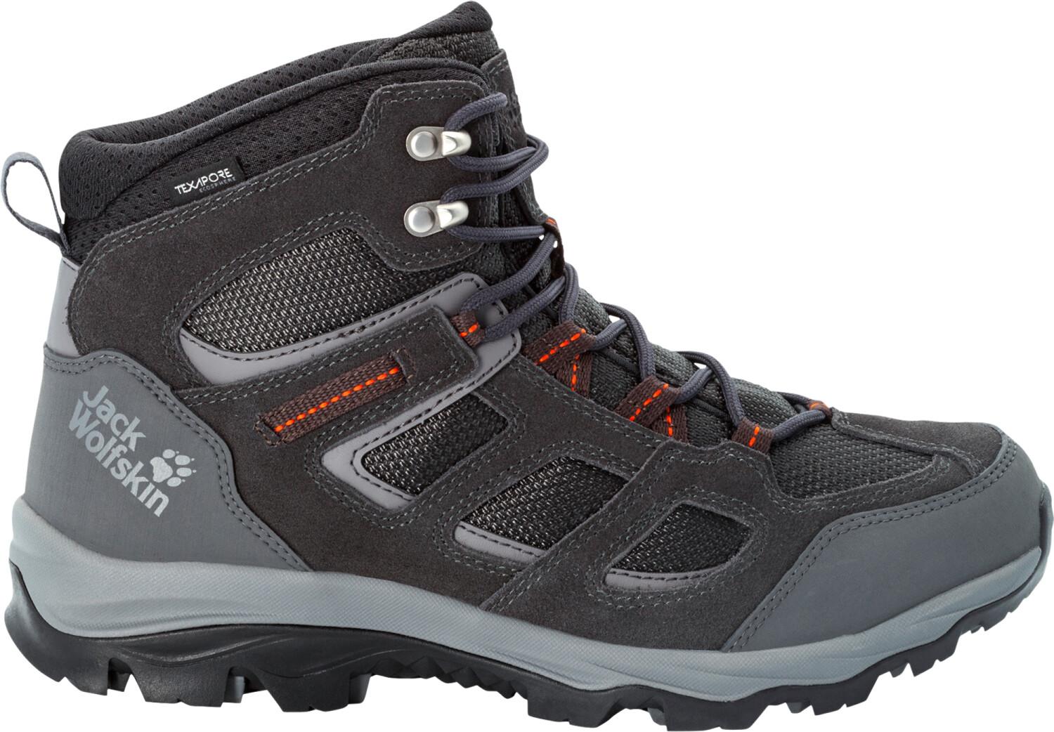 

Обувь для треккинга Jack Wolfskin Vojo 3 Texapore MID (4042461) grey/orange 39 ½