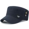 Northwood Vintage Flat Top Cap Klassisk Snapback Militær Cap Men Kvinner Bomull Trucker Cap Dad Hat