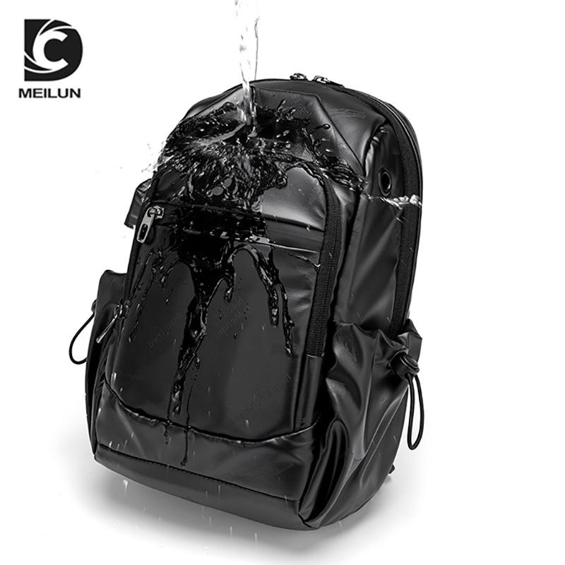 New Waterproof Shoulder Bag Korean Version Messenger Bag Trend Leisure Solid Color Document Bag Soft Men's Bag