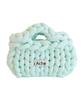Acho Knitted Butter Mini Tote Bag_Mint