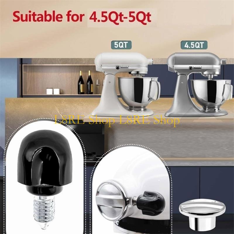 L8RE Mixer Attachment Hub Caps Fixing Screw Set Stand Mixer Accessories Mixer Hub Caps Mixer Hub Screw for 4.5QT-5QT Models