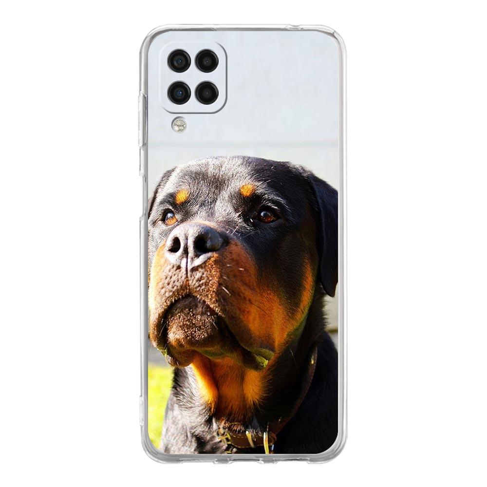 Rottweiler Dog Phone Case For Samsung Galaxy A51 A71 A21S A12 A11 A31 A41 A01 A03S A22 A13 A33 A73 A53 A52 A32 5G A23 Soft Cover