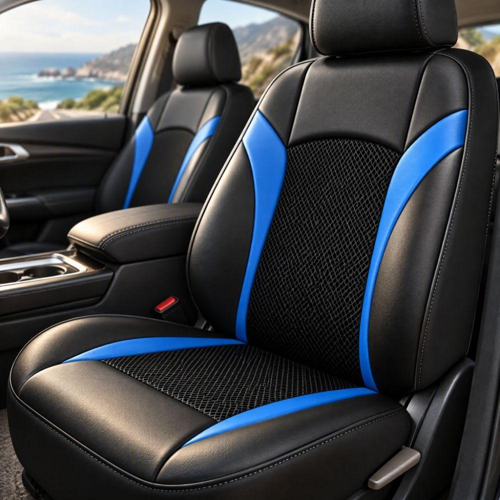 Car Seat Covers Car Seat Cover PU Leather Car Seat Cushion Protector Auto Seat Cover  Sedan