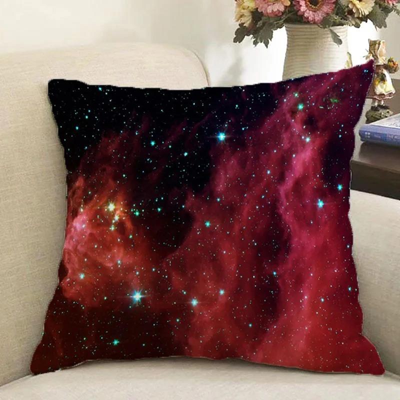 Universe Galaxy Decorative Pillowcase Office Living Room Car Ornaments Home Pillowcase