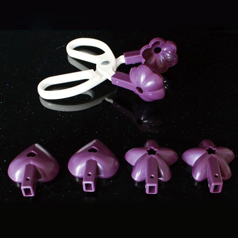 Ny 7 stk Lolly Pop Lollipop Mold Kokeverktøy Form Cookie Cutter Clip Kake Sjokolade Bakeform