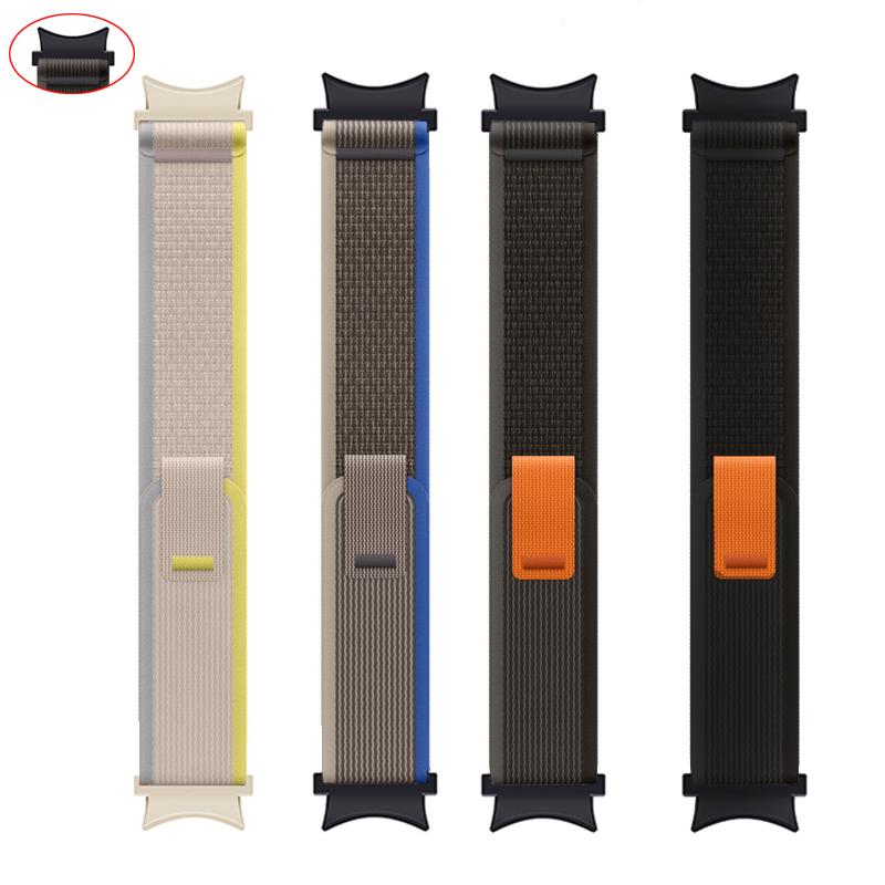 20mm Strap for Samsung Galaxy Watch 6 5 Pro 45mm 4 Classic 46mm Trail Loop Nylon Bracelet Correa Galaxy Watch 7 4 44mm 40mm Band