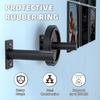 Practical Equipment Workout Plate Rack with Antislip Grip Heavy Type Plate Holder for Home Fitness