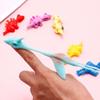 5pcs Dinosaur Launch Dinosaur Plastic Flying Dinosaur Finger Toys  Party Favors