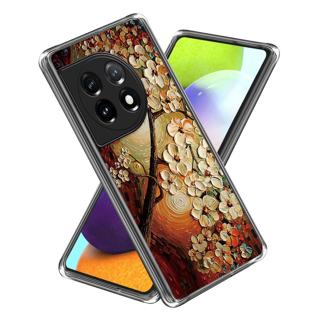 For OnePlus Ace 3 5G/12R 5G Phone Case Slim Pattern Printed TPU Cover