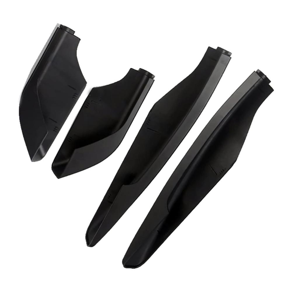 Car Black ABS Plastic Roof Rack End Cover Cap For Mitsubishi Pajero 2009-2018