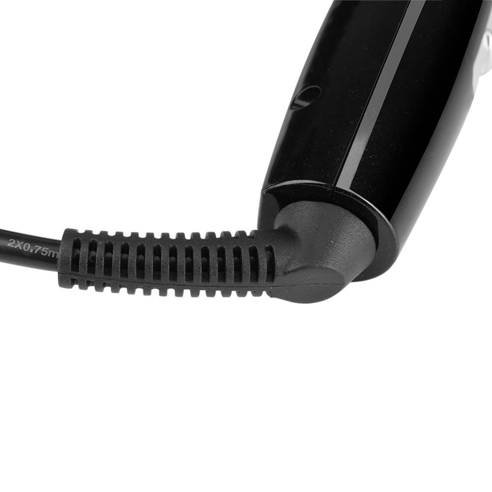 US Plug Hair Styling Tools Foldable Design Hair Brush Curler Travel Hair Dryer Brush For Women