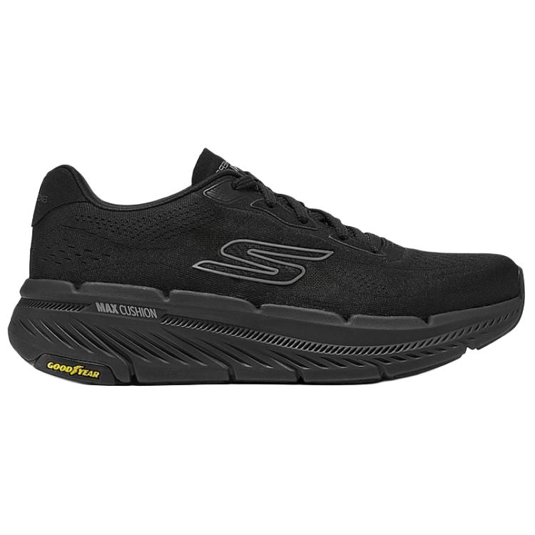 Skechers Max Cushion Comfortable Soft Low Top Running Shoes Men Sneakers Black 220775-BBK