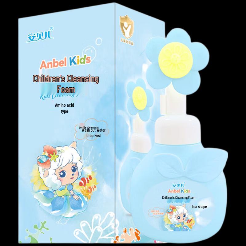 Anbeier Pleasant Goat Children s Amino Acid Foaming Face Wash