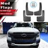 4pcs Car Mud Flaps Fender for FORD Ranger N VERSION 2024 Automotive Tire Mudguards, Waterproof, Mud Splashing Prevent