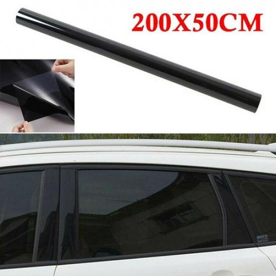 Uncut Roll Window Tint %5 Super Dark Film Black 20" Inches X 10'Feet Car Home