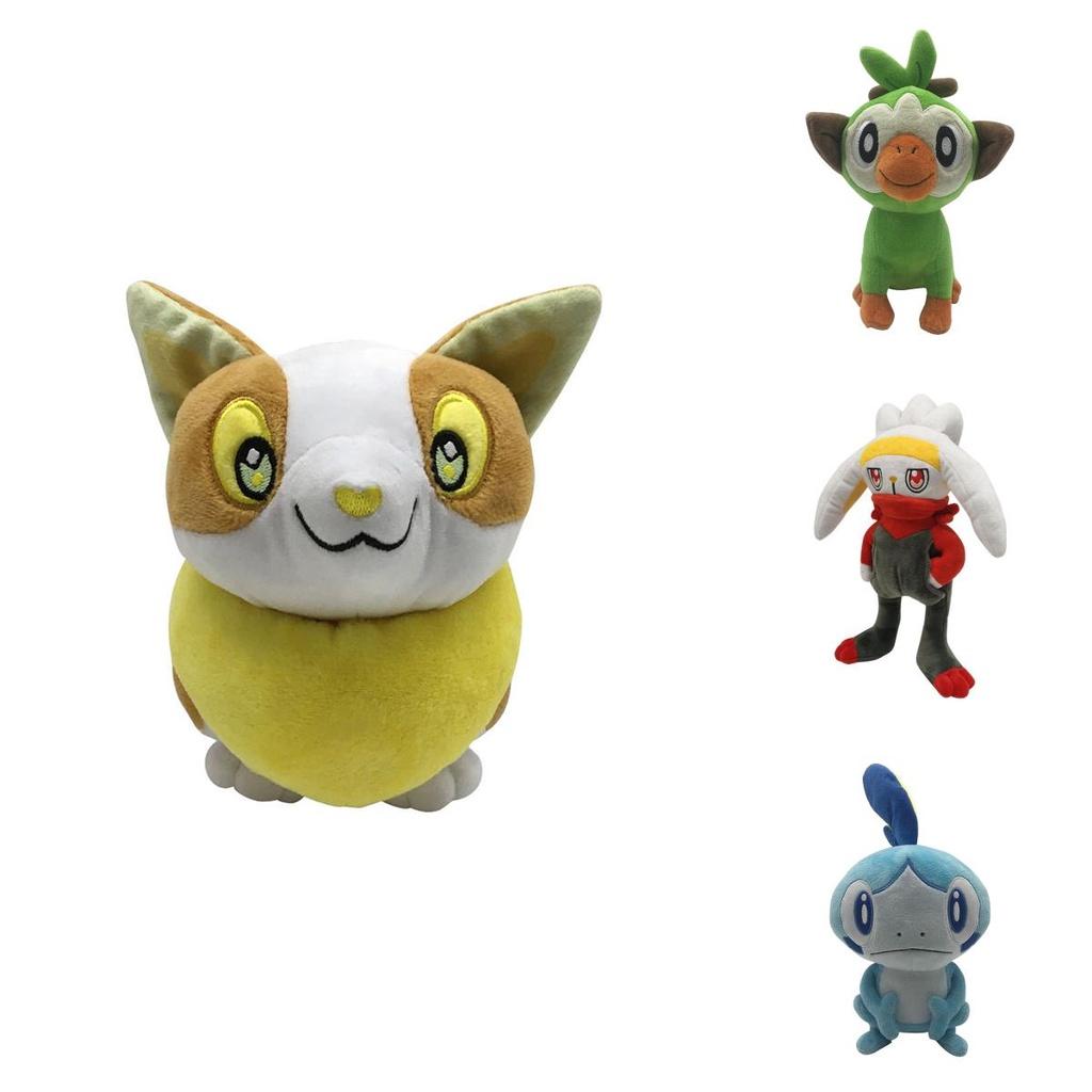 And Sword Pokémon Shield Plush Toy Game Stuffed Doll Soft Figure Kids Gift Fans