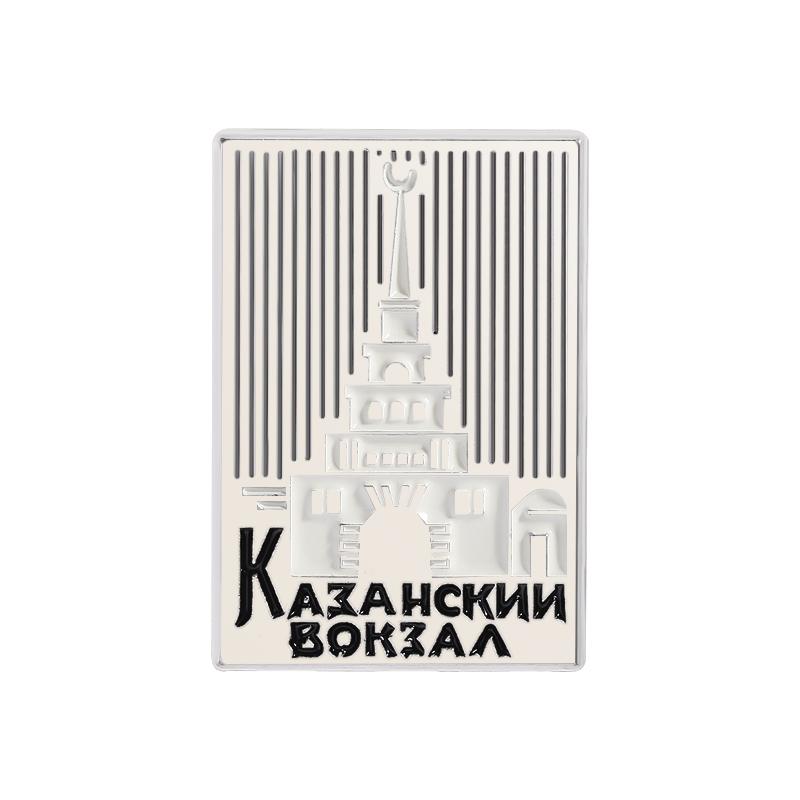 The Third Rome MOSCOW RUSSIA Eaneml Pins Saint Basil s Cathedral Suyumbike Tower Matryoshka Dolls Brooches Badge Jewelry Gifts