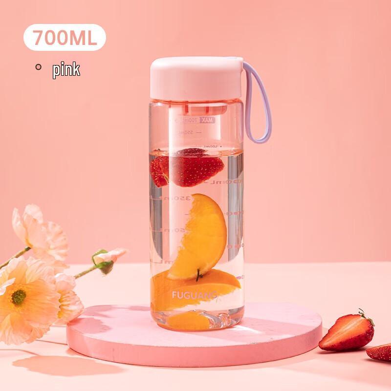 FUGUANG Portable Tea Infuser Glass Water Bottle