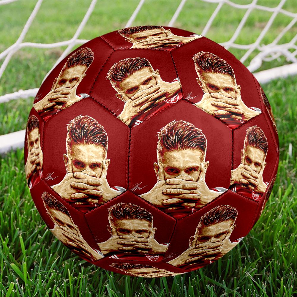 Arsenal Gunner Emirates Misura 5 Pallone da Calcio PVC Pallone da Calcio Partite Sportive Allenamento Giochi all'Aperto Spiaggia Palloni Elastici 07a111